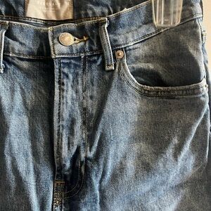 Everlane High Waisted Straight Jeans